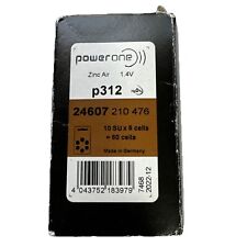 Power-One P312 1.4V 312 Hearing Aid Battery Pack of 60 Open Box
