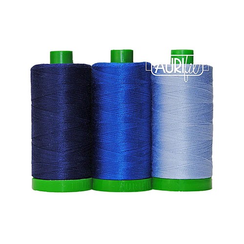 Aurifil HOUSE COLLECTIONS 3 LARGE SPOOLS 50WT Cotton Thread Solid - 1422Yds each - Picture 47 of 47