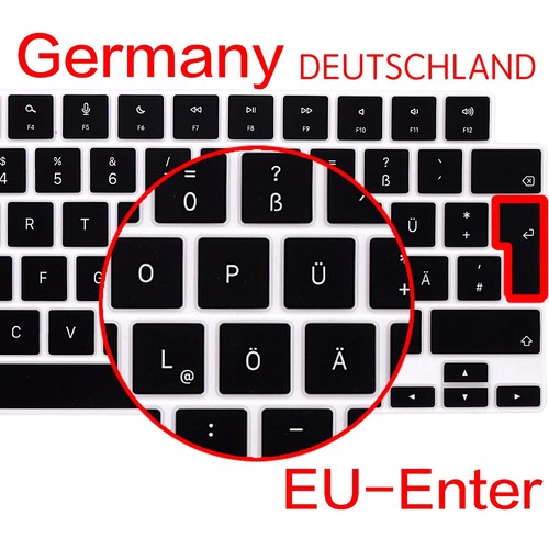Keyboard Cover For 2005 - 2022 New M2/M3 Macbook Pro /Air 13/15/13.6/16/12 inch - Photo 117/186