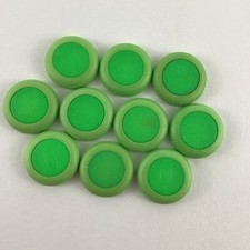 Nerf Vortex Blaster Gun Replacement Ammunition Green Flying Discs Ammo Lot Toy
