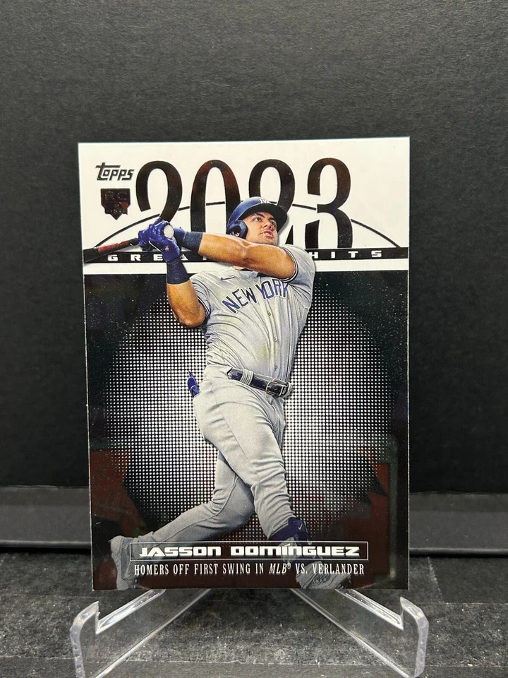2024 Topps Baseball GREATEST HITS 2023 Insert LOT !!! JASSON DOMINGUEZ RC !!! - Image 2 of 4