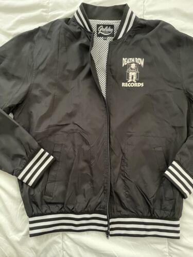 Death Row Records Inmate Coaches Jacket 2XL NEW 30th Anniversary Edition Limited - Picture 3 of 6