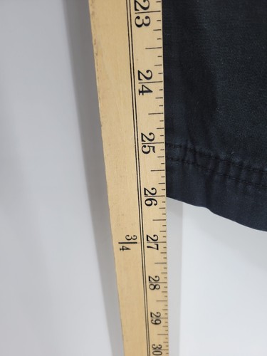 J Jill Hose Damen Medium Schwarz Pull On Cropped Baumwolle Stretch Freizeit Strand - Bild 7 von 8