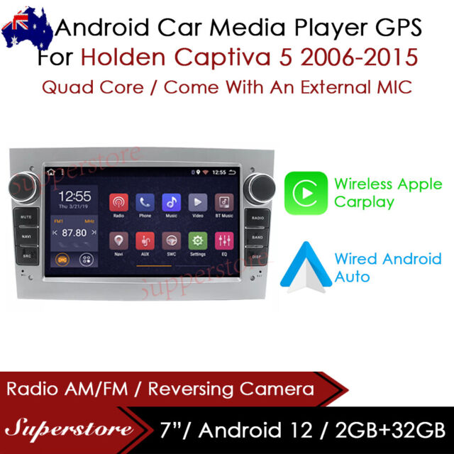 7” Android 12 CarPlay Auto Car Stereo GPS Head Unit For Holden Captiva 5 2006-15 7” Android 12 CarPlay Auto Car Stereo GPS Head Unit For Holden Captiva 5 2006-15