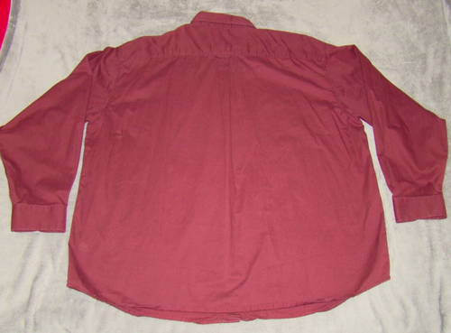 Velocity Texas A&M Aggies Men's Size 3XL Maroon Button Long Sleeve Shirt - Picture 5 of 5