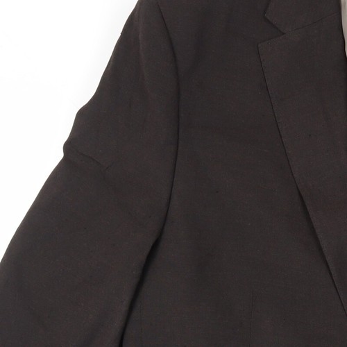 Marks and Spencer Men's Brown Blazer 46L - Picture 5 of 12