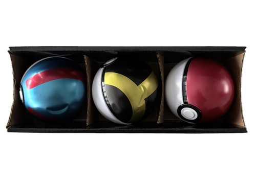 Pokémon TCG: Poké Ball Tin Bundle 2024 Version Poké Ball Great Ball & Ultra Ball - Foto 12 di 13