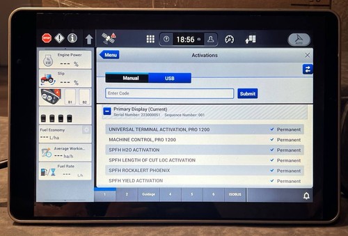 Case IH VectorPro RTK Receiver & Display AFS PRO 1200 SPFH Aktivierungen - Bild 13 von 21