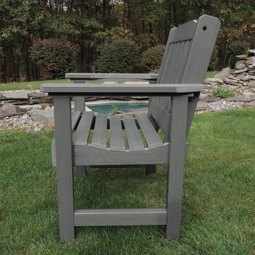 AD-CHGL1-CGE Lehigh Garden Chair, Coastal Teak - Picture 6 of 9
