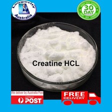 CREATINE HYDROCHLORIDE 100% PURE POWDER - CONCRET HCL - 25g 50g 100g 200g