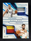 1/10 ≈1/1 ! 2024-25 Immaculate Collection Luka Doncic/Trae Young Dual Mem Patch