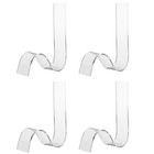 4 Pcs Clear Shoes Display Stands Display Racks Sandal Storage Stands