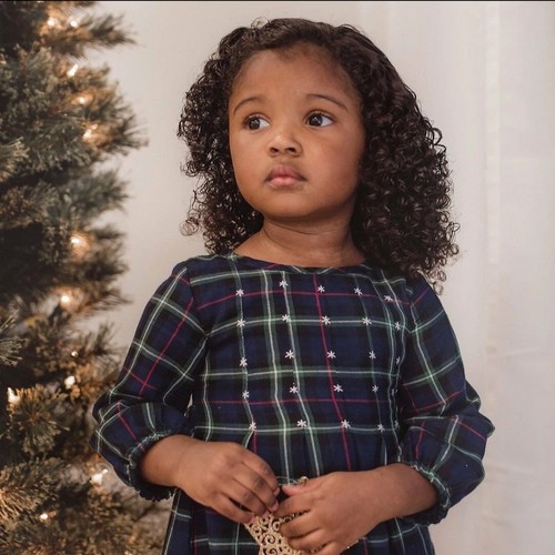 Girls WDW Well Dressed Wolf Holiday Plaid Juju Tunic Set Size 5 - Picture 3 of 7