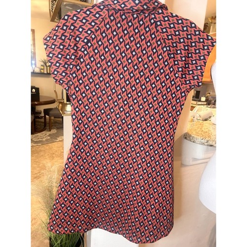 URBAN OUTFITTERS Pink GEO ZIP FRONT KNIT MINI DRESS SIZE Lg Junior BOGO - Picture 9 of 9