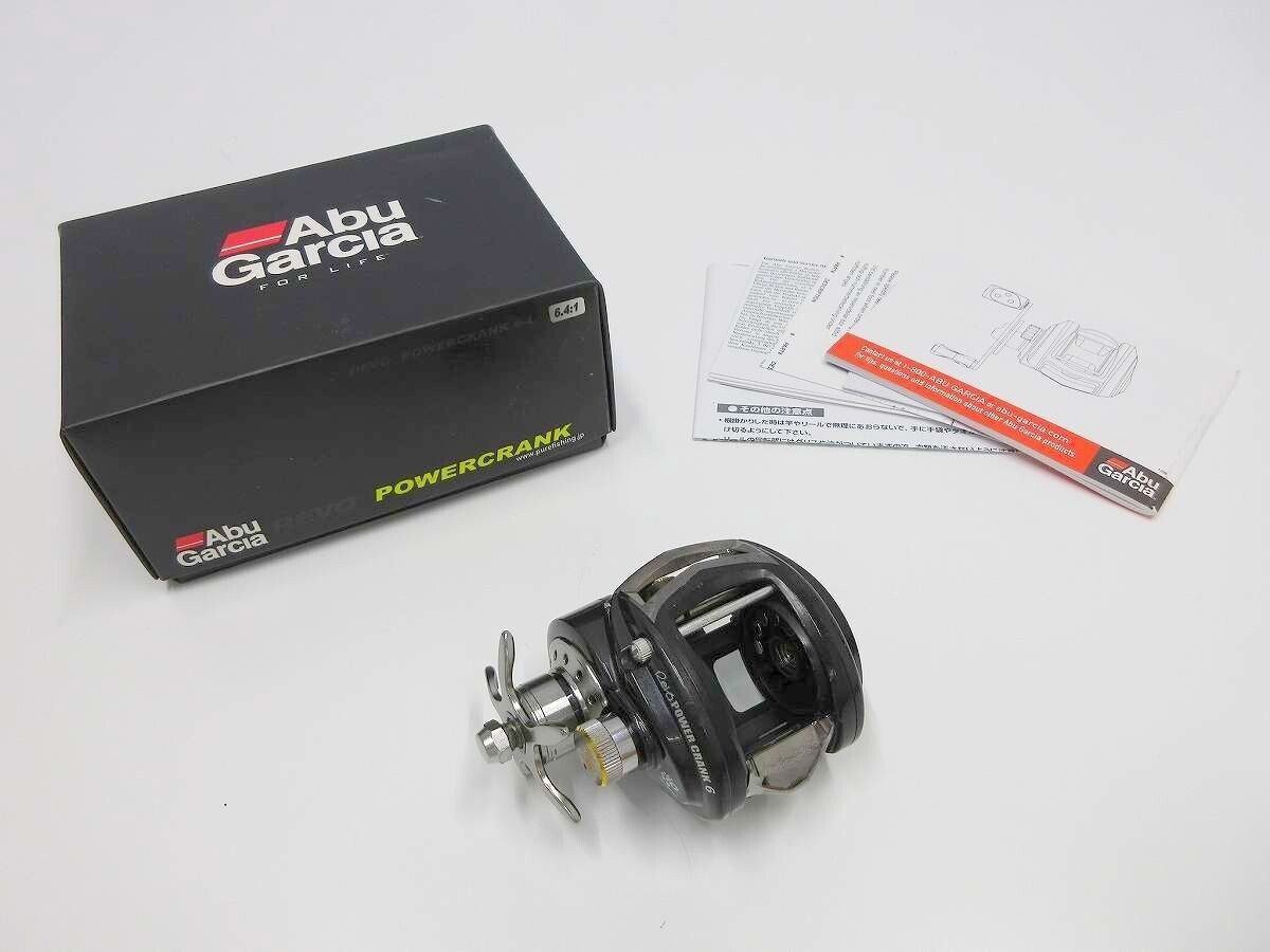 ABU GARCIA REVO POWER CRANK 6 BODY LEFT-HANDED BAITCASTING
