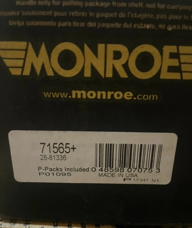 Monroe 71565 Suspension Strut OESpectrum Front fits; Dodge Stratus 1999-2006 Foto 3 de 4