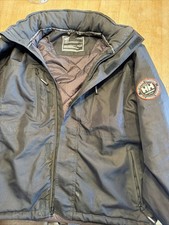Helly Hansen Workwear Men L Berg Black Insulated Extreme Cond Jacket Remove Hood