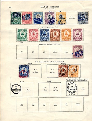 HAITI - Classic Collection on 5 Album Pages - 第 3/5 張圖片
