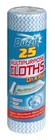 Duzzit Multi Purpose Cloths On A Roll 25 Pieces For Home and Office Cleaning
