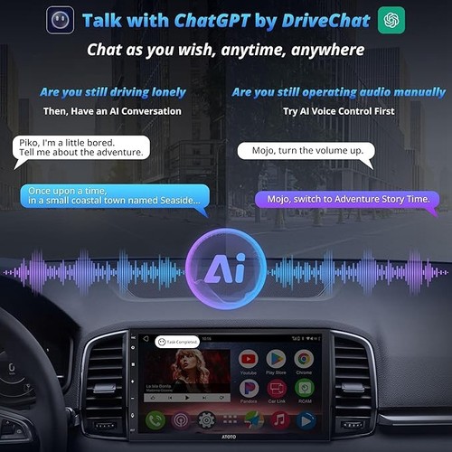 Autoradio ATOTO A6PF Doppio Din Android Bluetooth Wireless Carplay&Android Auto - Foto 4 di 6