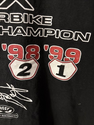 Mens Large Super bike Champion Foggy Official Champion 94 95 98 99 Screen Stars - Picture 6 of 17