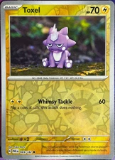 Toxel Reverse Holo - 069/182 - Paradox Rift Pokemon 2023