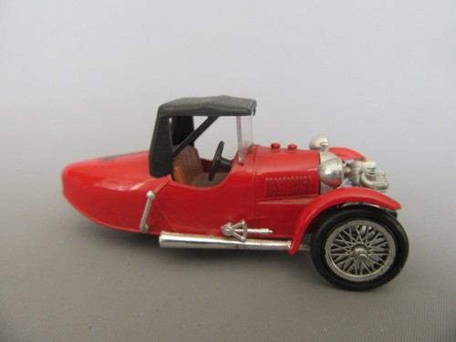 C694 Brumm R4 Italia Cyclecar Darmont Tipo DS #7 Capote Chiuso 1929 Rosso 1:43 - Picture 4 of 9