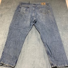 Vintage Wrangler 5 Star Relaxed Fit Jeans Mens 42x30 Blue Denim Cotton Outdoor