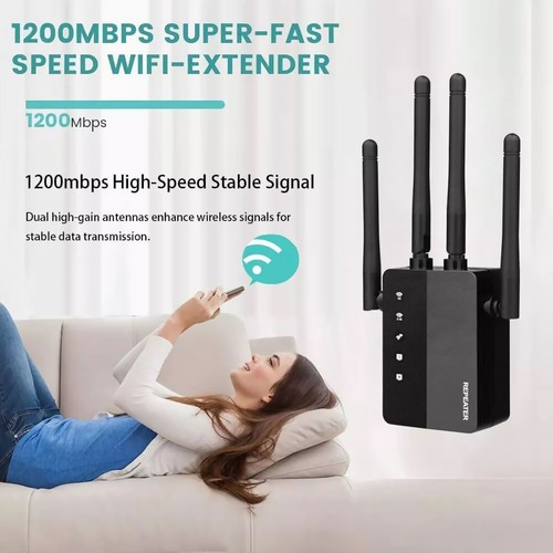 WiFi Extender Signal Coverage Booster With User-Friendly Interface For MAC OS - Zdjęcie 12 z 15