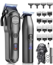 Jack Rose Clippers and Trimmers Juego Inalambrico Cabello Clippers for Hombre