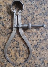 🗽 VINTAGE B&S 3-1/2" OD CALIPER WITH SPEED NUT MACHINIST/ TOOLMAKER