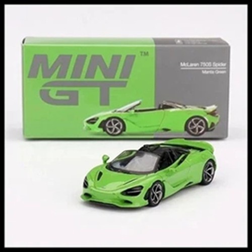 MINI GT 783 McLaren 750S Spider Mantis Green 1/64 New RHD - Picture 1 of 7