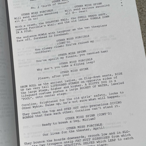 Coraline 2006 Early Screenplay Draft WGA Script Neil Gaiman Henry Selick - Picture 9 of 13