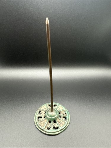 Vintage Cast Iron Office Desk Counter Spike Receipt Bill Invoice Holder 5.5” - Picture 2 of 5