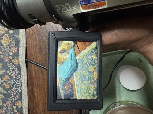 Sony Handycam CCD-TRV45E HI8 8mm Camcorder VCR Player Video Transfer TESTED - Picture 8 of 12