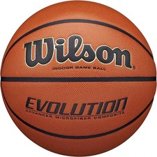 WILSON Men's Evolution Game Basketball 29.5" - Official Size FREESHIP.
