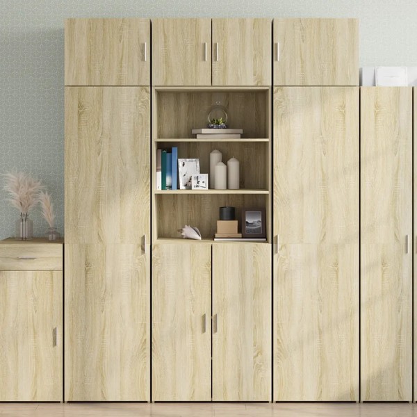 Hochschrank Sonoma-Eiche Nachbildung 70X42,5X225 Cm Holzwerkstoff-image