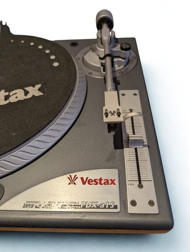 Vestax Professional Turntable PDX A1s Straight Arm Very Good Condition + Needle - Picture 2 of 6