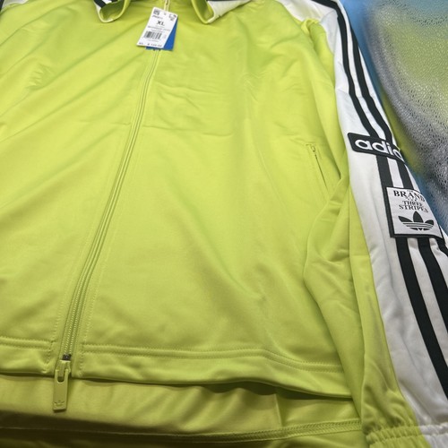 Adidas Originals Adilenium Megabreak Track Jacket Men’s XL Yellow JN0811 NWT - Picture 7 of 15