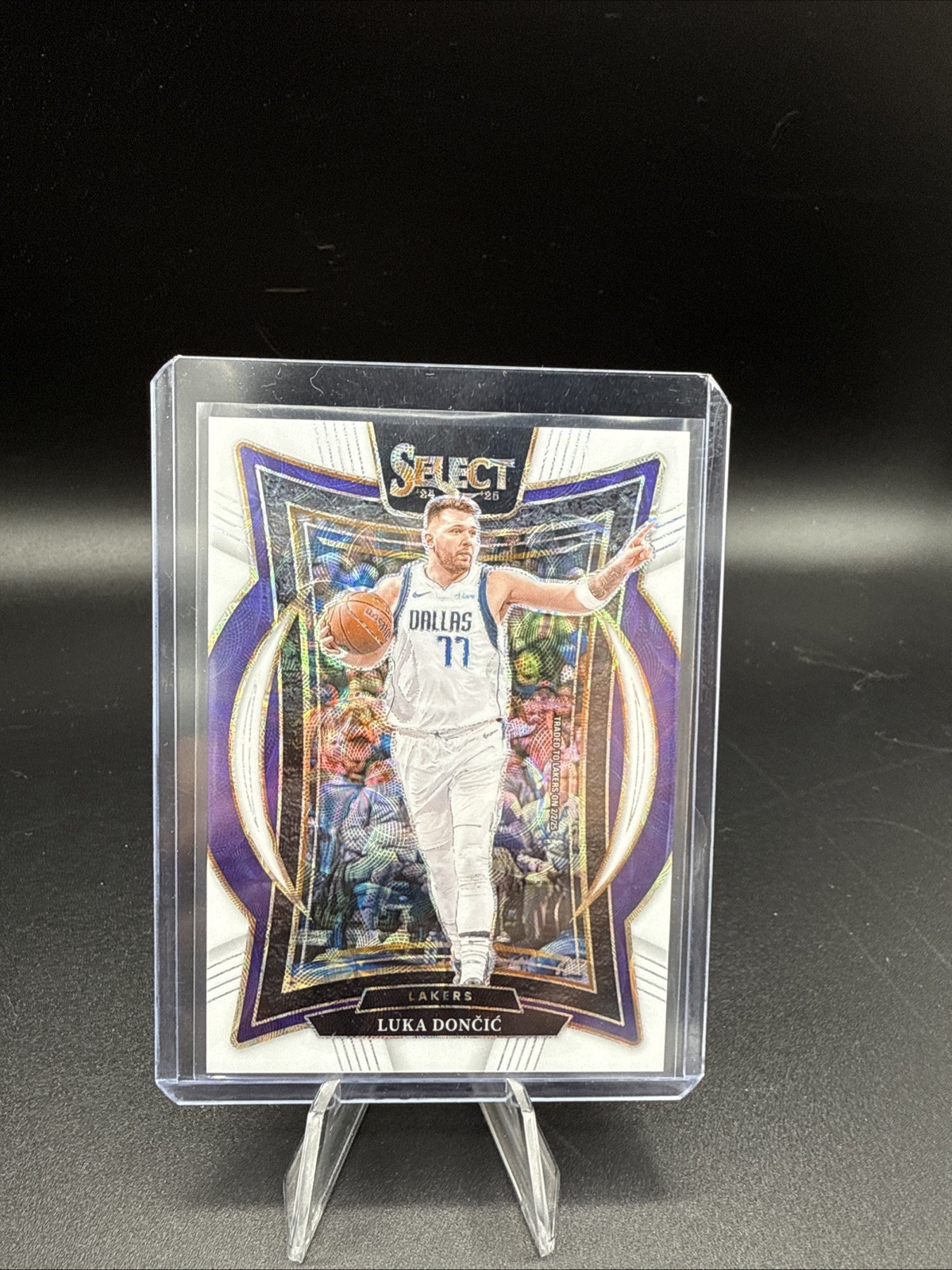 2024-25 Panini Select Concourse Luka Doncic White Scope /35