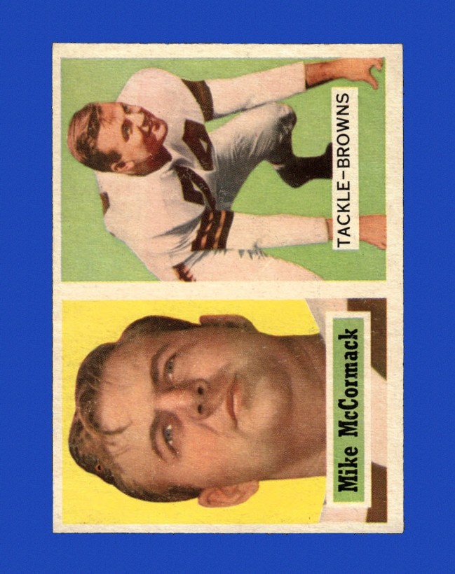 1957 Topps Set-Break #  3 Mike Mccormack NR-MINT *GMCARDS*