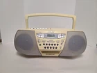 Vintage Sony CFD-S22 CD AM/FM Radio Cassette Mega Bass Boombox Tested Working