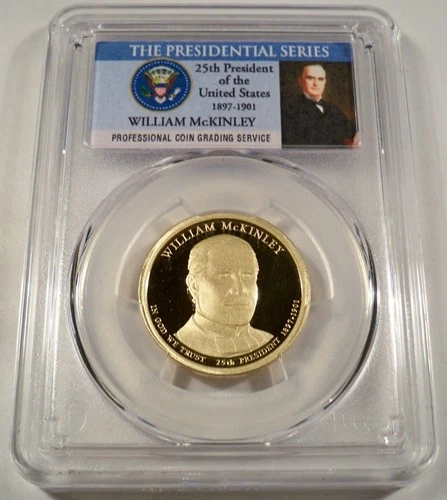 2013-S Presidential Dollar William McKinley Proof — photo from another recent sale