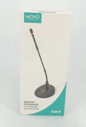 Movo GM-9 Professional 18-inch Gooseneck XLR Podium Microphone for Lectures +++ - Picture 2 of 15