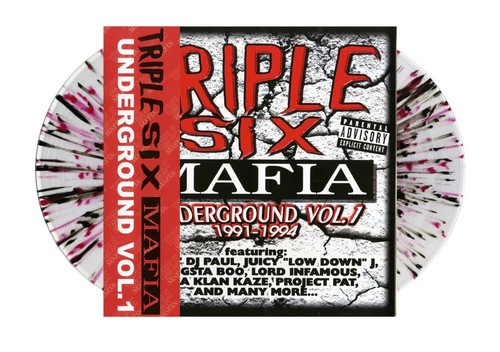 Triple Six Mafia Underground Vol 1. Splatter 2LP LMTD To 386/666 Copies - Bild 3 von 6