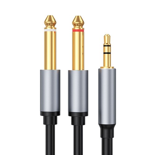 Aluminum Alloy 3 5mm to Stereo 6 5mm TRS Cable for Enhanced Audio Quality - Bild 2 von 9