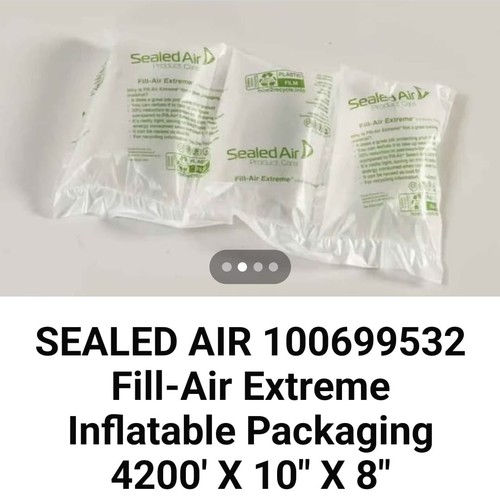 Sealed Air Fill Air Extreme Inflatable Packaging Roll 4200 ft 10x8 Air Bags - Picture 6 of 9
