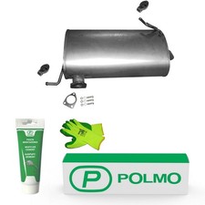 POLMO Auspuff  mit E-Prüfzeichen /7667