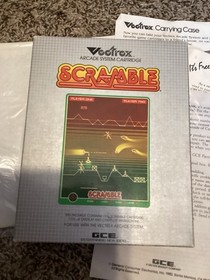 Vintage GCE Vectrex Console Boxed CIB 1982 Tested Working  Vector Graphics