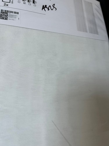 Ikea HILJA Curtains 2 Panels (1 pair) 57" x 98" Off White 504.308.18 New sheer - Picture 8 of 9